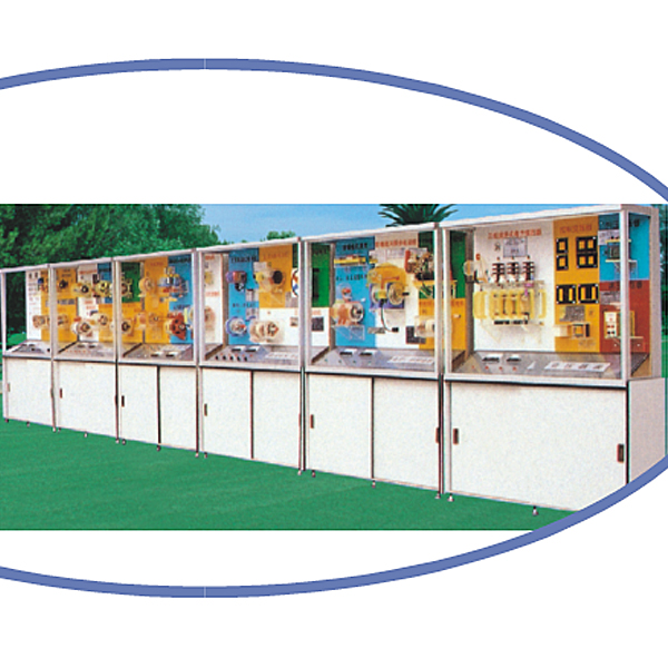 中人ZRCLG-DJ電機(jī)與變壓器示教陳列柜（同步語(yǔ)音解說）