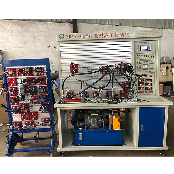 智能液壓傳動實訓(xùn)臺(圖1) 智能液壓傳動實驗臺,環(huán)形自動生產(chǎn)線實驗臺