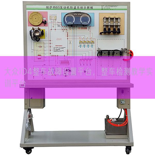 大眾ID4整車故障設(shè)置平臺，整車檢測教學(xué)實訓(xùn)平臺(圖1)