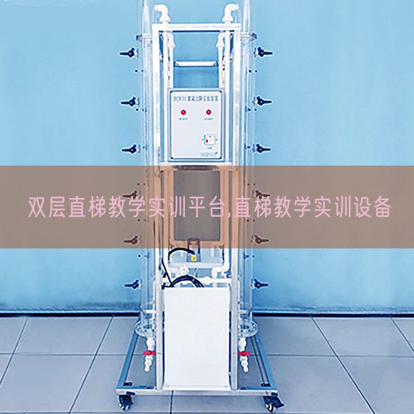 雙層直梯教學實訓平臺,直梯教學實訓設(shè)備(圖1)