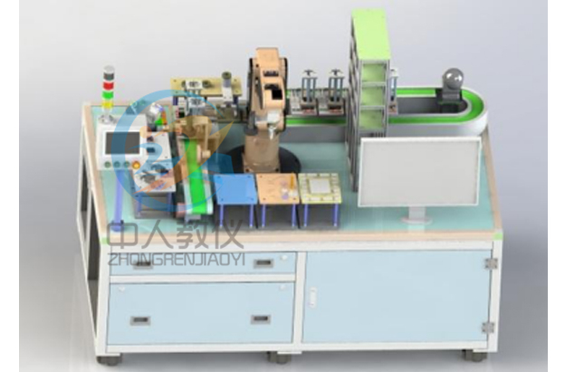 機器人與智能視覺實驗裝置,機器人綜合實訓裝置,機器人實訓2